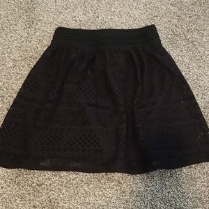 Girls black skirt